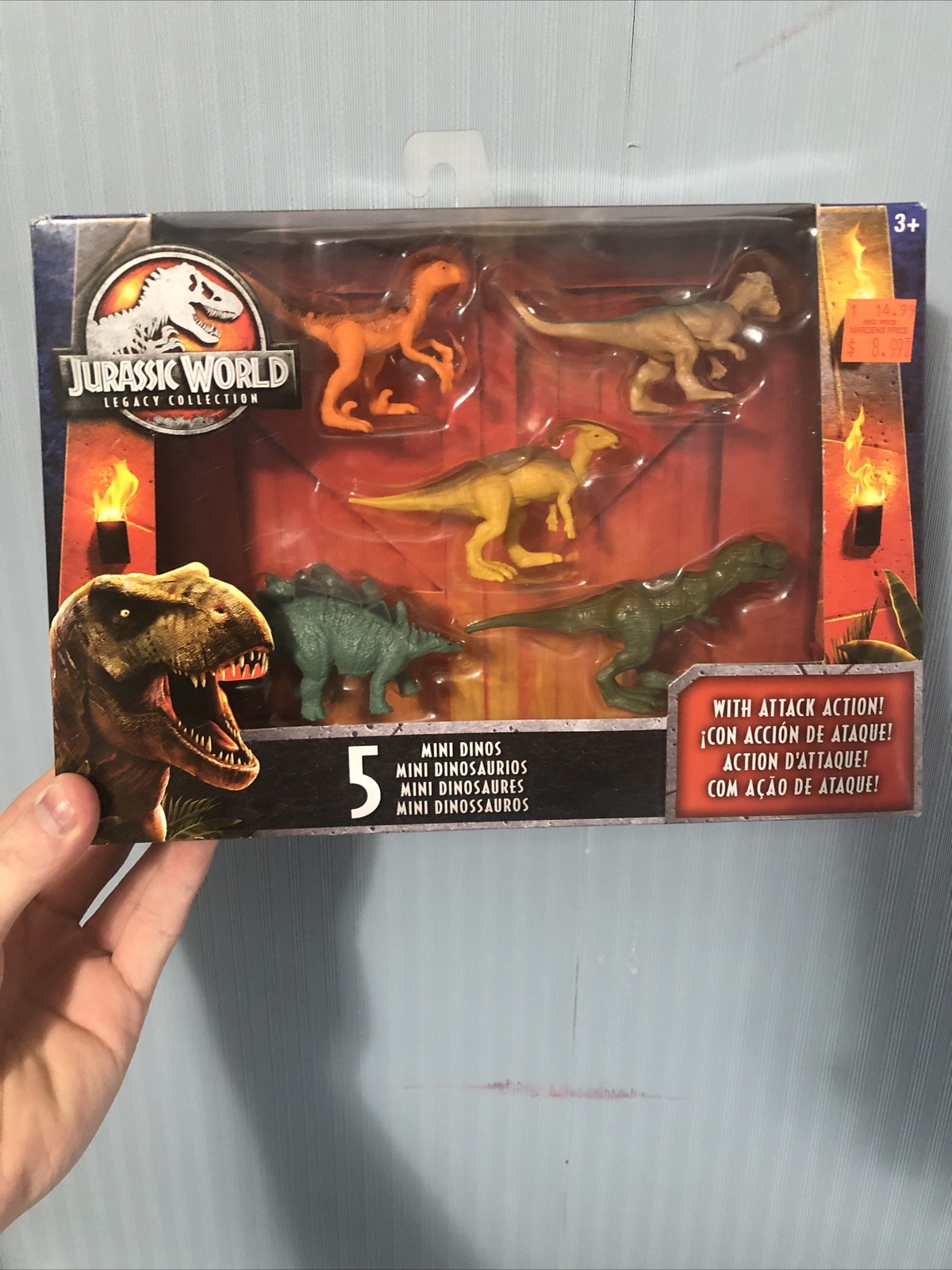 Bandaids Pencil NEW Colorforms 2 Mystery Mini Dinos JURASSIC WORLD Fun Set