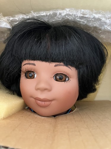 Danbury Mint Native American Doll “Bird Song” Artaffects by Perillo 9.5" New Box - Picture 3 of 5