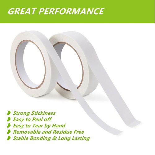 2/5" x 164Ft Double Sided Fabric Tape Adhesive Fabric Bonding Tape for Curtains - Picture 6 of 8