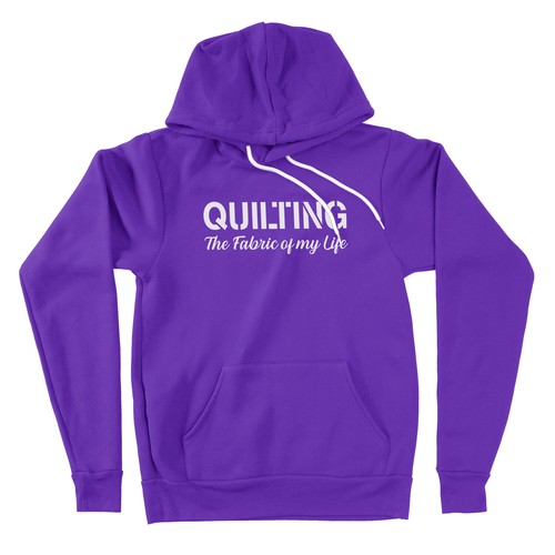 Quilting Quilter Quotes The Fabric of my Life Sweater Hoodie Gift for Quilt Love - Picture 10 of 12