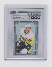 22/23 UD S2 Pittsburgh Penguins Filip Hallander Population Count 1000 RC #PC-57