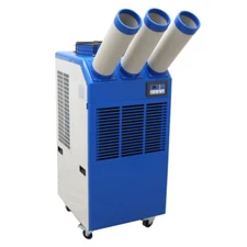 220V Mobile Industrial Commercial Portable Air Conditioner Three Outlets