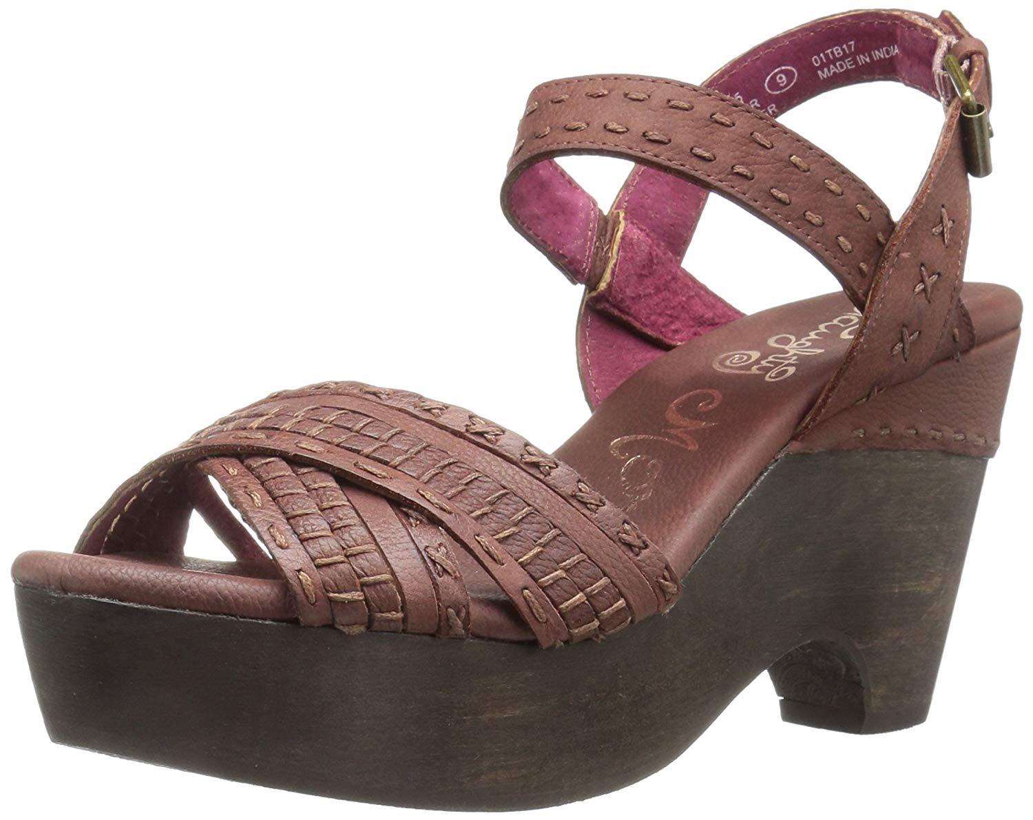Naughty Monkey de cuero para mujer calla Puntera Abierta Informal Charol Sandalias Naughty Monkey de cuero para para para mujer calla Puntera Abierta Informal Charol Sandalias tienda en linea
