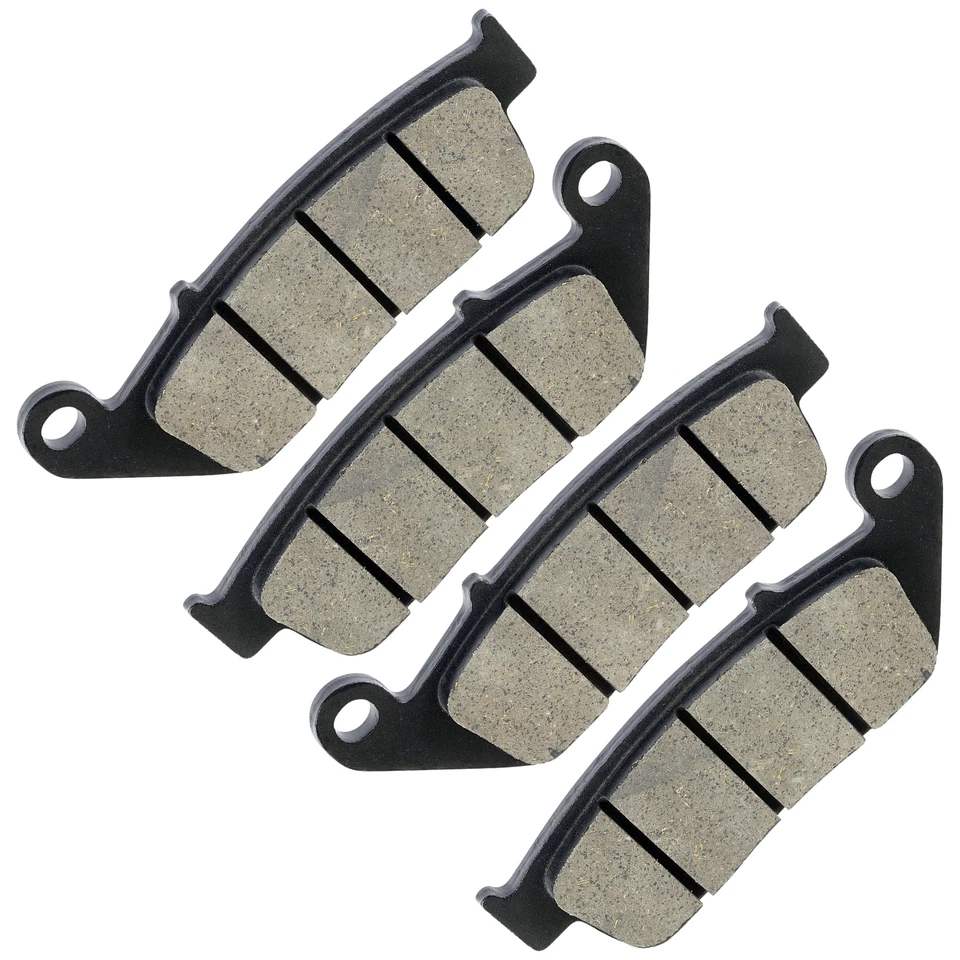Pastillas de freno delanteras traseras Caltric para Triumph Legend TT 900 1999 2000 2001 Foto 3 de 4