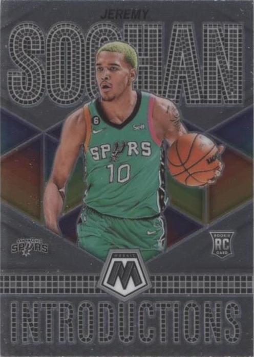2022-23 Panini Mosaic - Jeremy Sochan #1 - 1 of 2