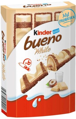 Ferrero Kinder Bueno White Weiße Schokolade Limited Edition - 117g