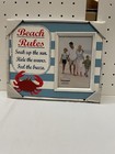 Malden Beach Rules 4x6 Wood Frame New 10.00