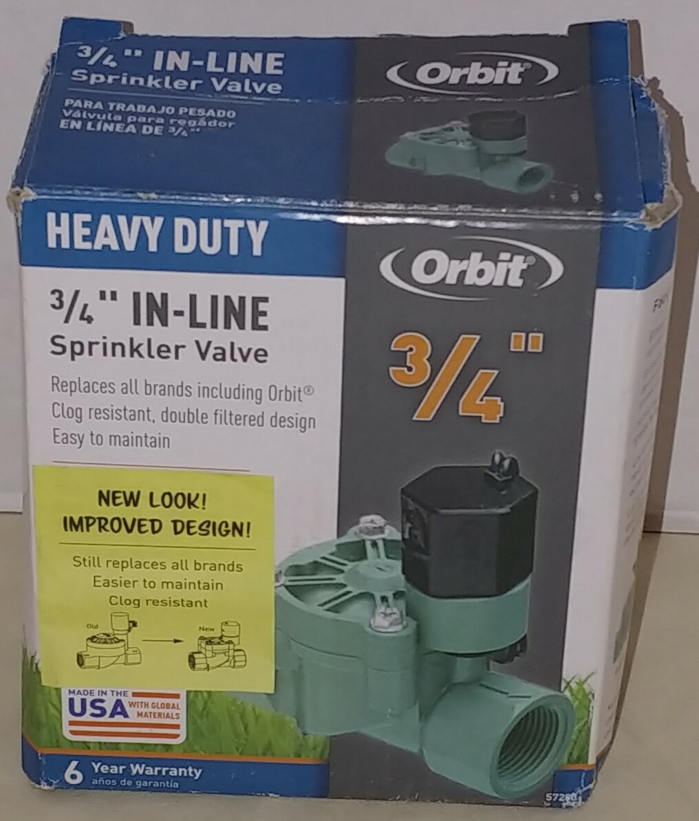 Orbit Female Pipe Threaded Auto Inline Sprinkler Valve 3 4 1 For Sale Online Ebay Orbit Female Pipe Threaded Auto Inline Sprinkler Valve 3 4 1 For Sale Online Ebay