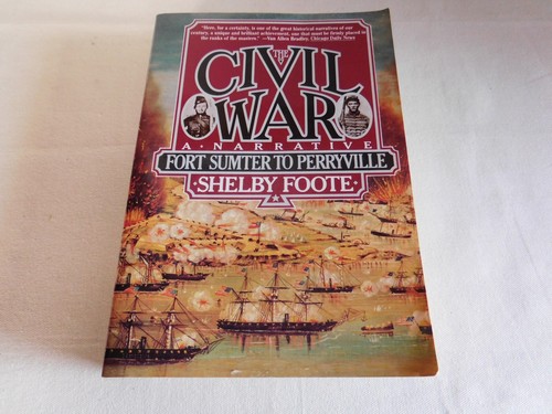 The Civil War paperback book volumes 1 and 2 Shelby Foote - Picture 12 of 20