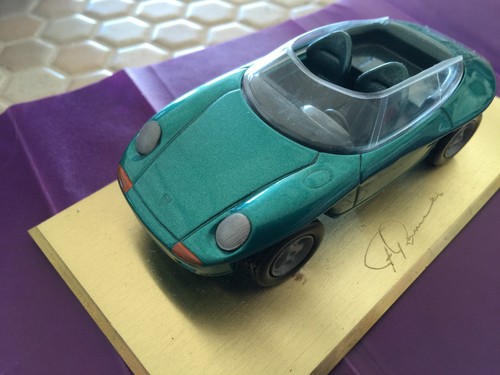 PORSCHE OFFICIAL PANAMERICANA 1:43 SCALE MODEL VIP GUEST GIFT 80th BIRTHDAY 1989 - Picture 10 of 11