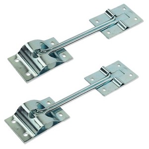 2 Pack Rv Trailer 6 T Style Entry Door Catch Holder All Metal