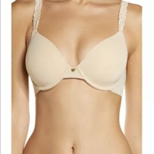 NATORI 32 DD 731080 ROSE DREAM CUSTOM COVERAGE UNDERWIRE BRA, NUDE, NWOT