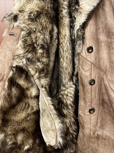 cappotto donna in pelle foderato di pelliccia - Foto 2 di 7