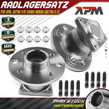 2x Radnabe Radlagersatz Hinterachse für Opel Astra F/G Combo Meriva Vectra A CC