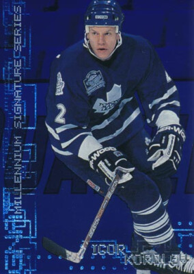 1999-00 BAP Millenium SAPPHIRE #231 IGOR KOROLEV - x/100 - Toronto Maple Leafs
