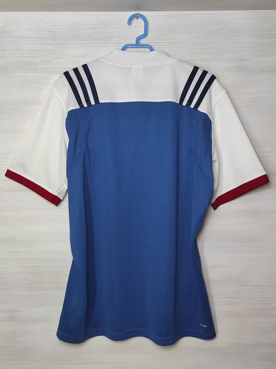 FFR FRANCE RUGBY 2016-17 HOME SHIRT ADIDAS AZ4444 JERSEY