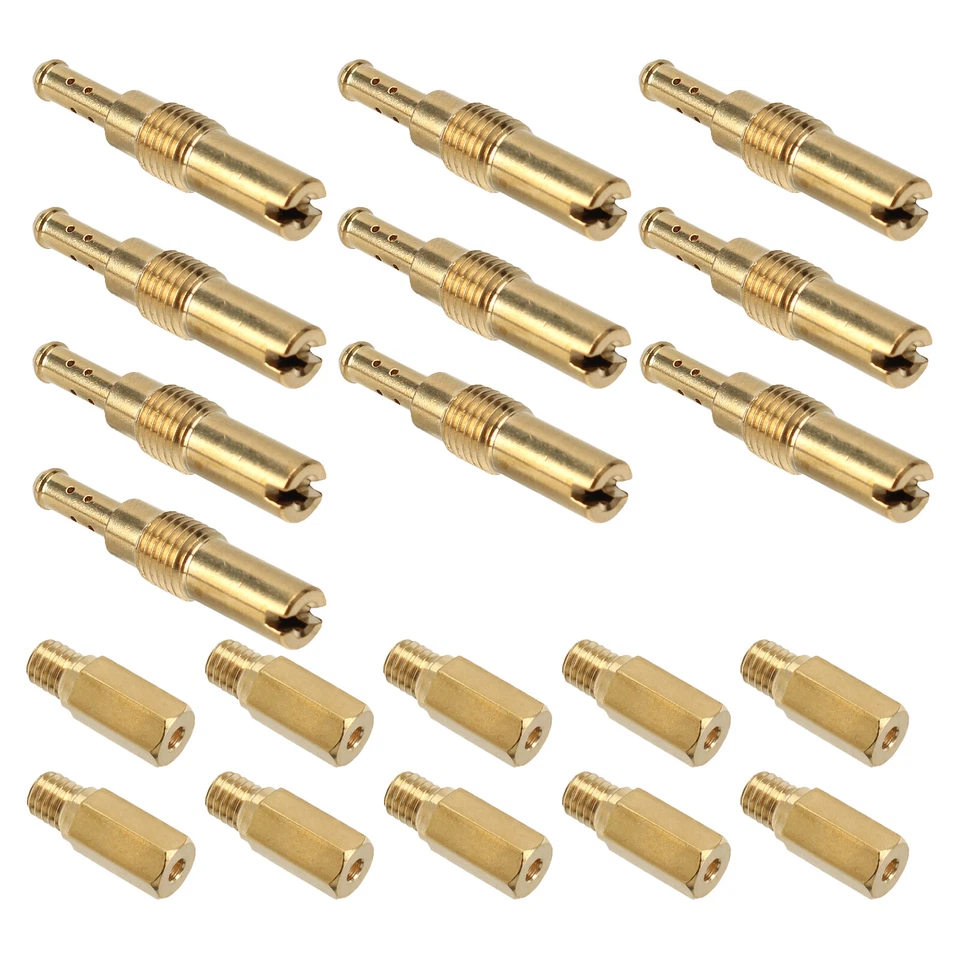 Juego de 20 piezas de carburador de chorro principal y chorro piloto lento para Pwk Keihin Oko Cvk T MOTO Foto 3 de 4