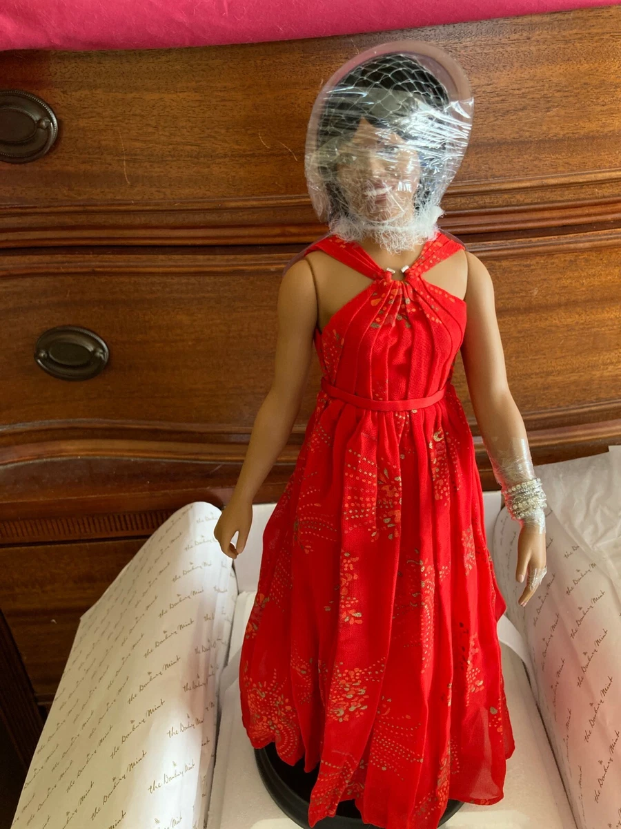 Doll First Lady Michelle Obama Red Dress Danbury Mint in box eBay