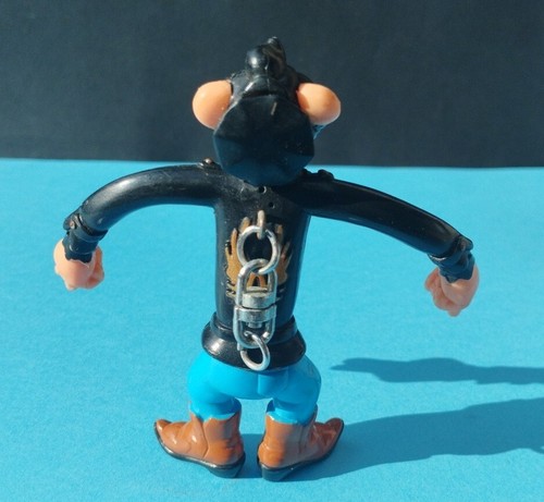 🙈MONKEY LC WAIKIKI KEYCHAIN Key PVC Rocker Fakir Figure Toy VINTAGE🔵 - Picture 7 of 9
