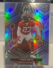 2024 Panini Mosaic - #372 Tykee Smith (Silver Holo, RC) Tampa Bay Buccaneers