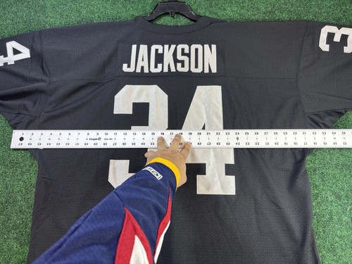 100% Authentic Bo Jackson 1990 Raiders Mitchell & Ness Jersey Size 56 3XL Mens - Picture 8 of 9