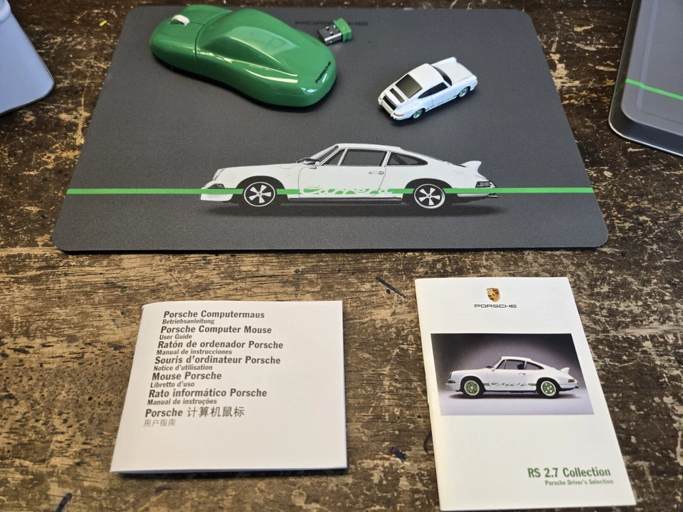 🔥RS 2.7 Collection WAP0508120G Computer Mouse Porsche USB Stick Pad Tin Box OOP - Image 3 of 4