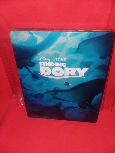 Finding Dory (Blu-Ray + DVD, 2016, 3-Disc Set) Target Exclusive Steelbook Disney - Imagen 1 de 4