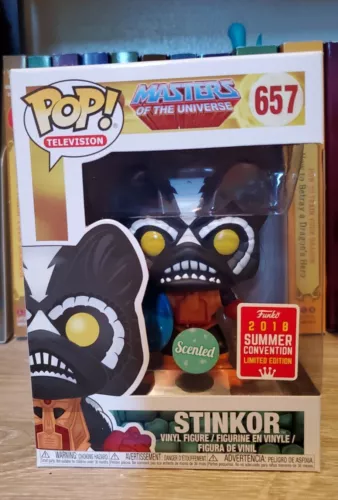 Funko # 657 Vinyl Pop! HE MAN MASTERS OF THE UNIVERSE MOTU Stinkor Scented