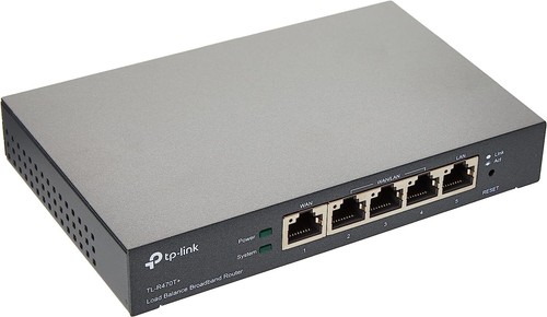 2er TP-Link TL-R470T+ Loadbalance Breitbandrouter Single-Band Router 10/100M LAN - Bild 3 von 8