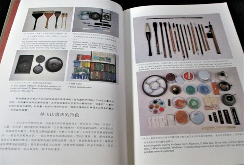 CHINESISCHER ECHTER GEIST DER NATUR KUNST VON 80 JAHREN MEISTER LIN YU-SHAN HC SELTEN - Bild 5 von 12