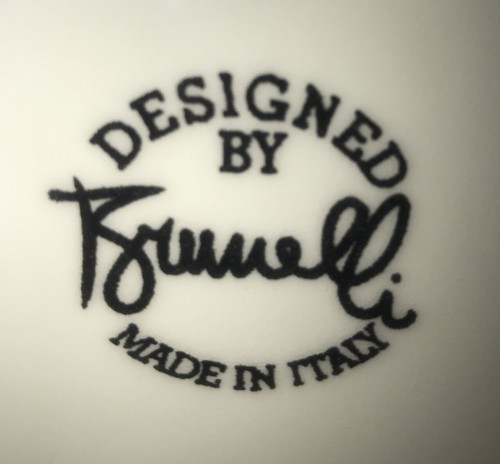 Vintage Serving Plate Figs Floral Reticulated Designed By Brunelli 12”Italy - Picture 2 of 4