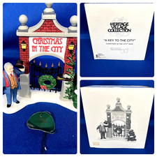 Department 56 Heritage Village Sammlung " Ein Schlüssel Zum Stadt " Cic Zeichen