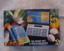 Pocket Diet And Health Organizer in Case, Cookbook, Food/Drink list,Users Guide
