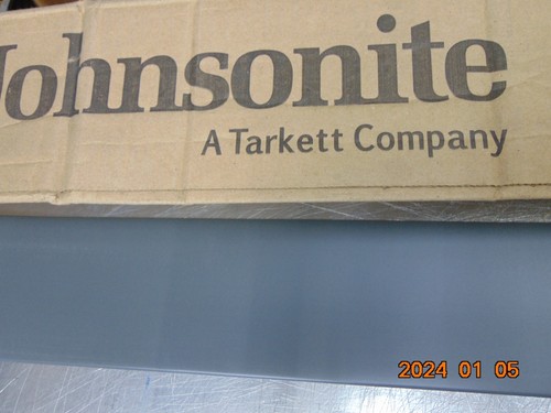 120' New Johnsonite Flooring Vinyl COVE Base Toeless CHARCOAL CBT 20 4 X 4 .080 - Picture 1 of 4