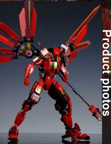 Building Blocks MOC Halberd Athena Transforming Mecha Robot Bricks Kids DIY Toys - Image 3 of 4