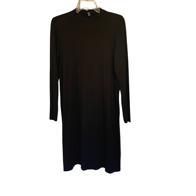 eileen fisher t shirt dress V-Neck Organic Cotton T-Shirt Dress (Women)