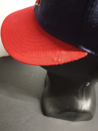 Cleveland Indians Chief Wahoow/ Graffiti New Era 59Fifty Fitted 7 3/8" - Picture 7 of 10