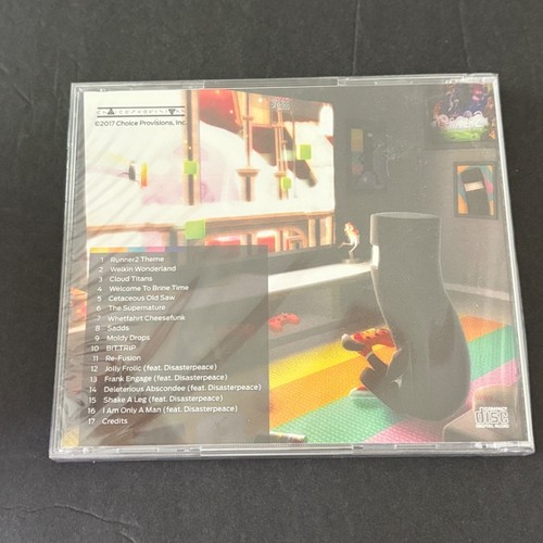 NEW SEALED Runner 2 Future Legend Rhythm Alien Video Game Soundtrack 2017 - Bild 2 von 2