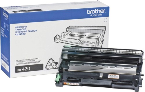 GENUINE - BROTHER DR-420 DRUM UNIT - 12,000 PAGES - OPEN BOX - Picture 4 of 11