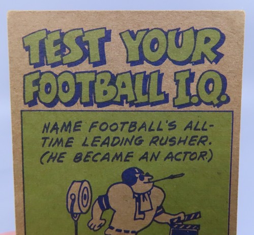 1972 Topps Joe Namath #343 Pro Action JETS - NFL Football - FREE Shipping - Picture 4 of 12