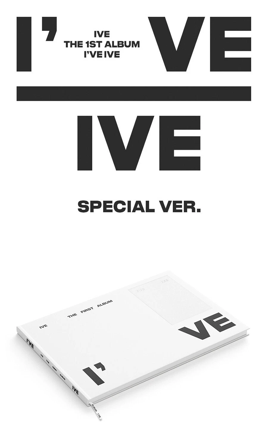 IVE [I'VE IVE] 1st Album SPECIAL Ver./CD+Photo Book+2ea Sticker+