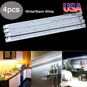 Details About 4pcs Kitchen Led Under Cabinet Counter Lighting Bar Kit Wall Lamp Warm White Us Details About 4pcs Kitchen Led Under Cabinet Counter Lighting Bar Kit Wall Lamp Warm White Us