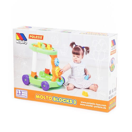 Wader Rider mit Blöcken spielen - 13 Elemente. (grün) (Kasten) - Bild 5 von 5