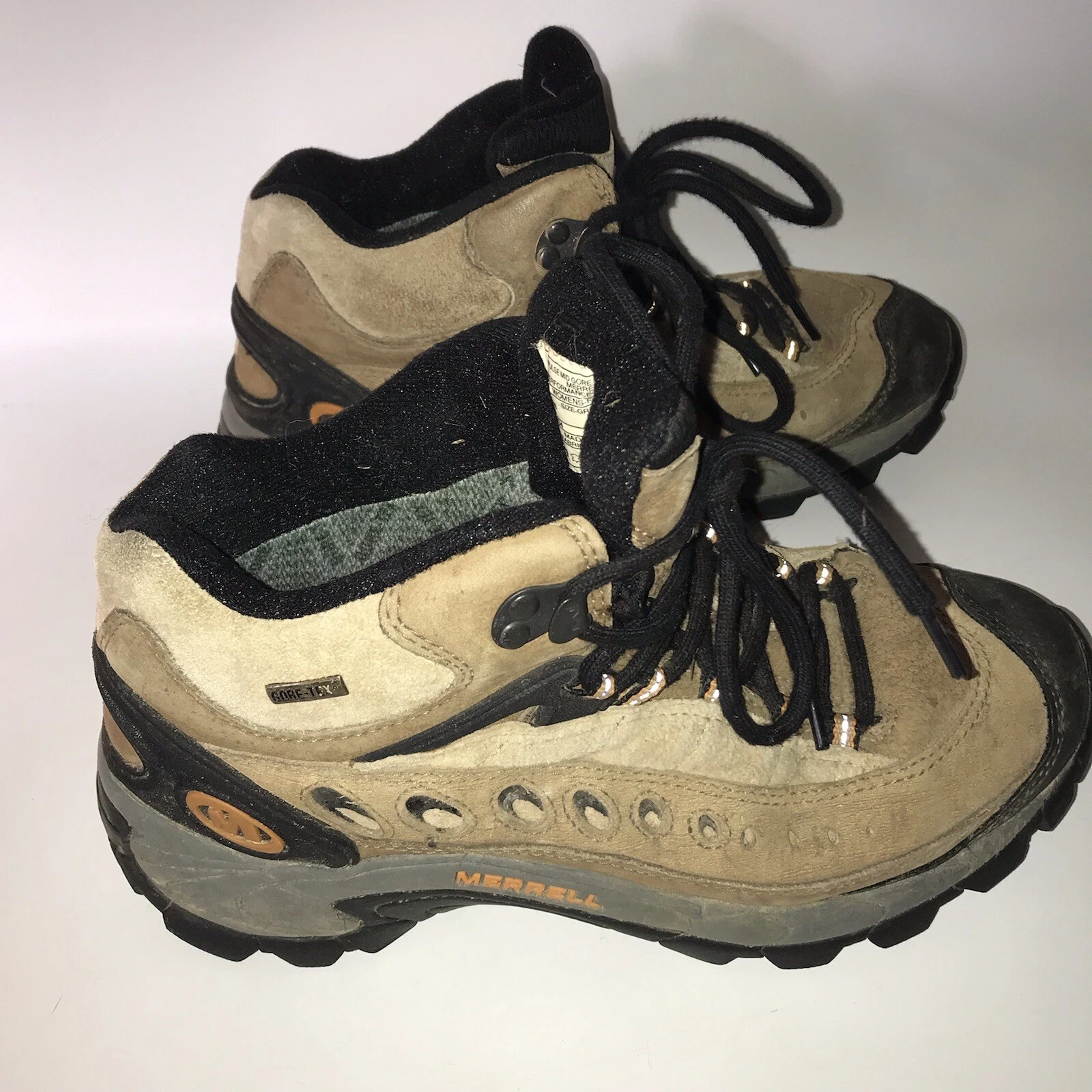 merrell pulse goretex mid lace up hiking outdoor boots