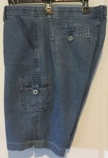 Gloria Vanderbilt Amanda Jeans Bermudas in Size 14