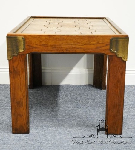 KROEHLER Centurian Collection Rustic Americana 22x30" Accent End Table T121-89 - Picture 5 of 10