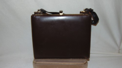 BOLSO DE COLECCIÓN MARRÓN CUERO SINTÉTICO - Imagen 4 de 11