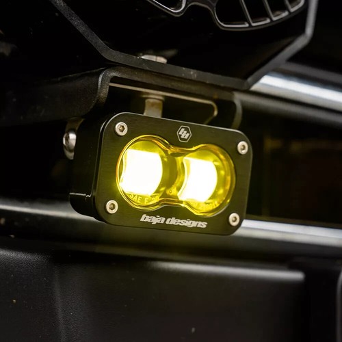 Nuevo par de luces antiniebla/conducción ámbar para S2 SAE LED de luces auxiliares universal - Imagen 3 de 3