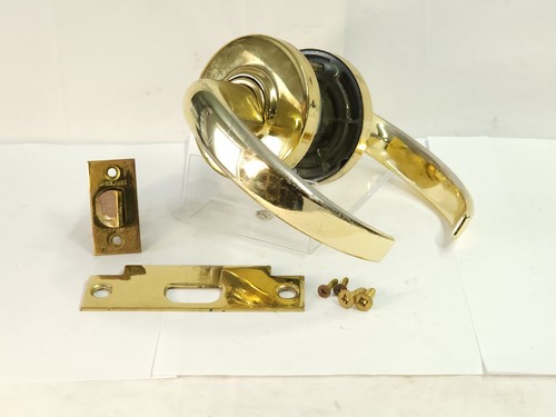 Schlage D Serie Durchgangshebel SCND 10 SPA 605 Messing glänzend - Bild 1 von 8