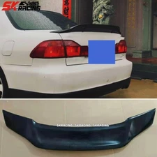 For 1998-2002 Honda Accord 4-Door Sedan Unpainted Black Rear Trunk Spoiler Wing